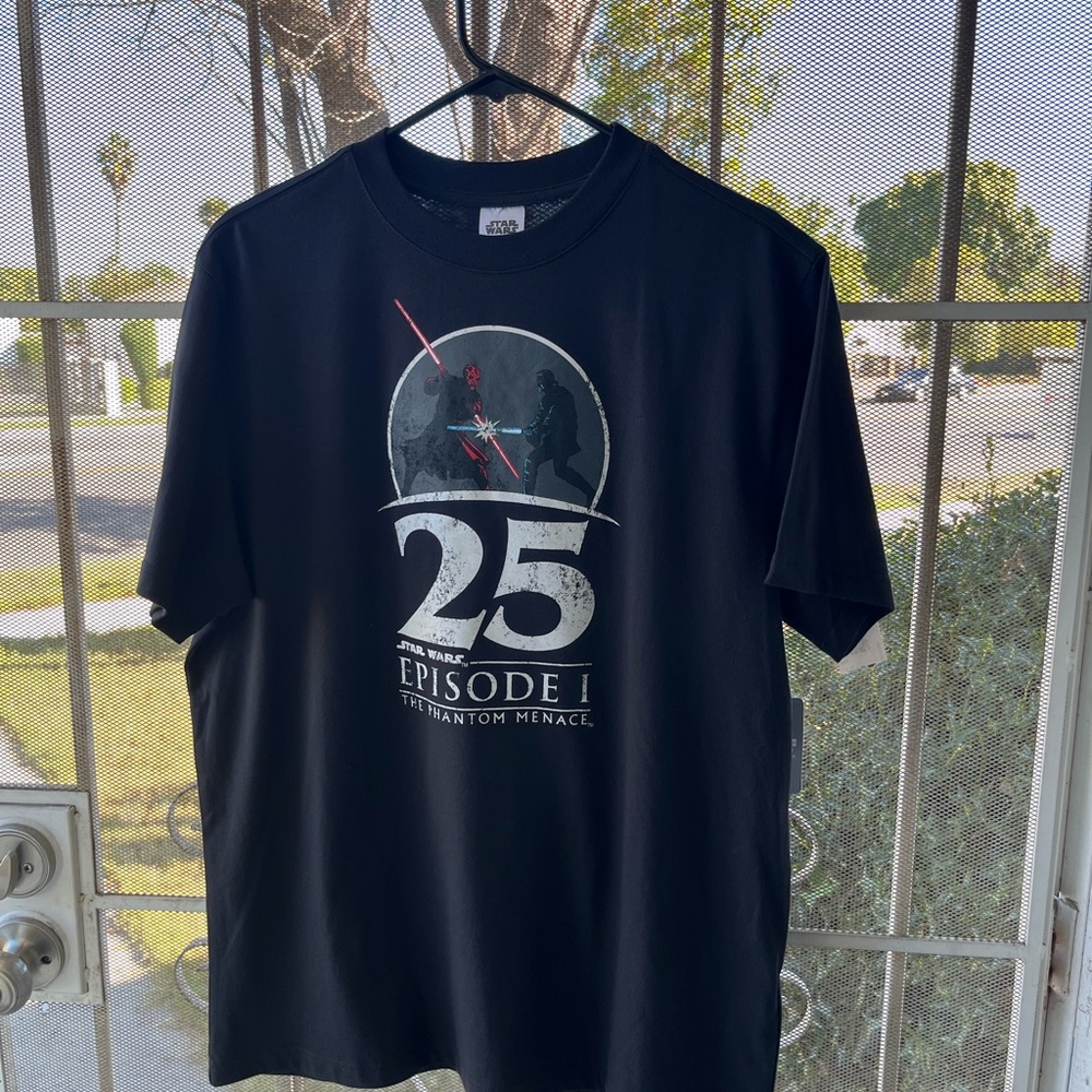 Star Wars Black 25th Anniversary Tee